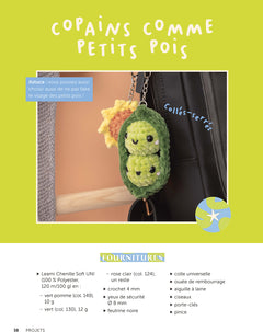 Mes bagcharms à crocheter