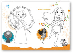 Disney Baby - Cherche, colle et colorie - Les princesses