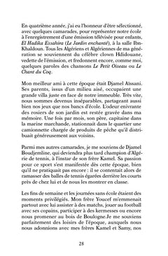 Avant que j'oublie... hier encore