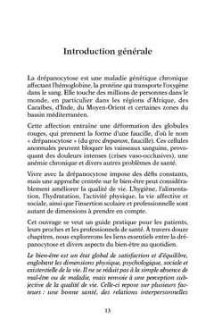 Drépanocytose et bien-être