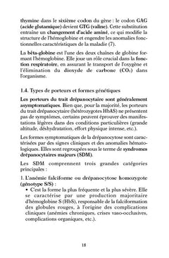 Drépanocytose et bien-être