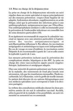Drépanocytose et bien-être