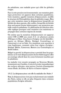 Drépanocytose et bien-être