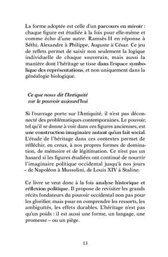 Les héritages de Pouvoir
