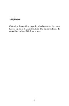 Et puis, j'ai souri