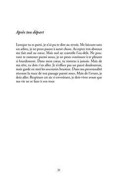 Et puis, j'ai souri