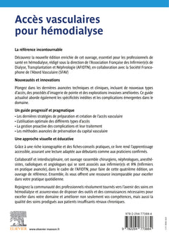 Accès vasculaires pour hémodialyse
