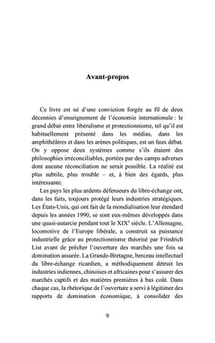 Le libéralisme ou le protectionnisme