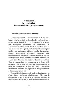 Le libéralisme ou le protectionnisme