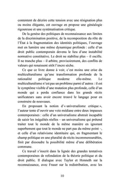 L'universalisme inachevé