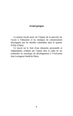 L'impact de la pauvreté sur l'accès à l'éducation