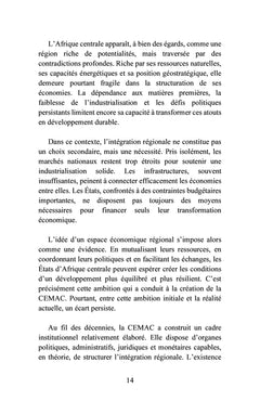 La CEMAC : un projet inachevé