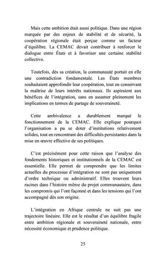 La CEMAC : un projet inachevé
