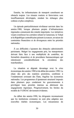 La CEMAC : un projet inachevé