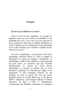 L'addiction au travail