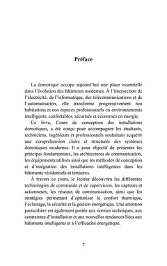 Cours de conception des installations domotiques