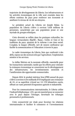 Georges Opong Weah, Président du Liberia