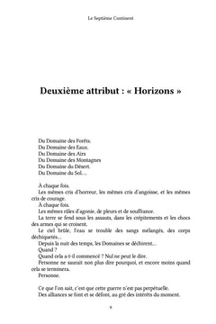 Le Septième Continent - Tome 2