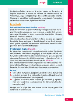 Annales Objectif BAC 2026 - Français 1re générale - sujets et corrigés