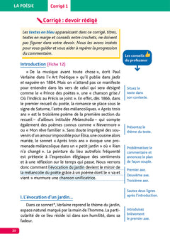 Annales Objectif BAC 2026 - Français 1re générale - sujets et corrigés