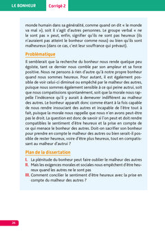 Annales Objectif BAC 2027 - Philosophie Tle - sujets et corrigés