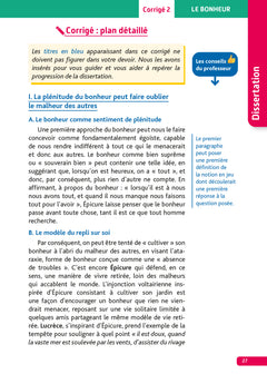 Annales Objectif BAC 2027 - Philosophie Tle - sujets et corrigés