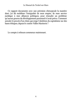 Le Manuel du Teckel sur Mars