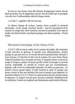 Le Manuel du Teckel sur Mars
