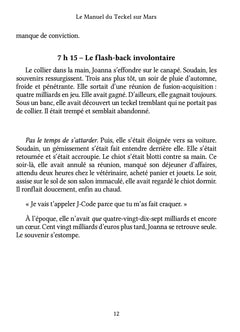 Le Manuel du Teckel sur Mars
