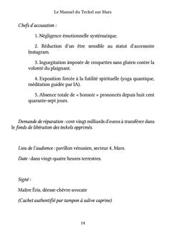 Le Manuel du Teckel sur Mars