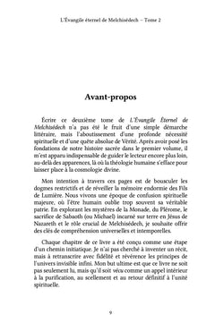 L'Évangile éternel de Melchisédech - Tome 2