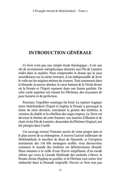 L'Évangile éternel de Melchisédech - Tome 2