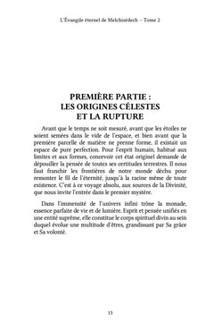 L'Évangile éternel de Melchisédech - Tome 2