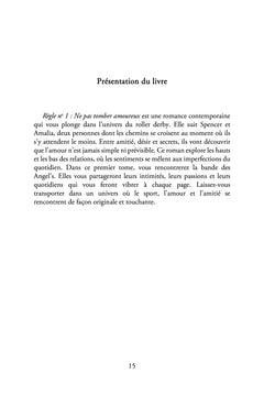 Règle no 1 : Ne pas tomber amoureux