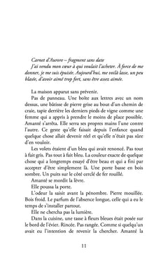 Amanté n'attendait plus personne