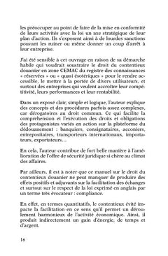 Droit du contentieux douanier de la CEMAC - Version Révisée