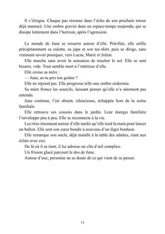 L'écho d'une voix étouffée