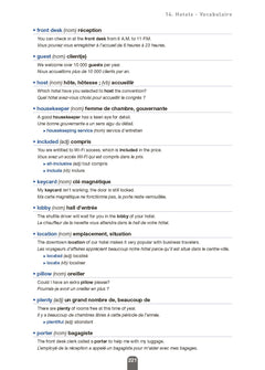 Grammaire - Vocabulaire TOEIC