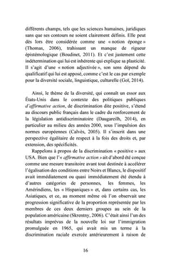 La perception et les gestes professionnels des enseignant-e-s face à la diversité