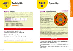 Annales Brevet 2027 - Maths 3e - sujets et corrigés