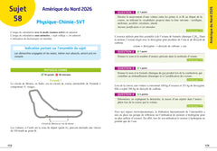 Annales Brevet 2027 - Sciences 3e - sujets et corrigés