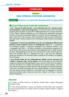 Annales Brevet 2027 - Histoire-géo-EMC 3e - sujets et corrigés