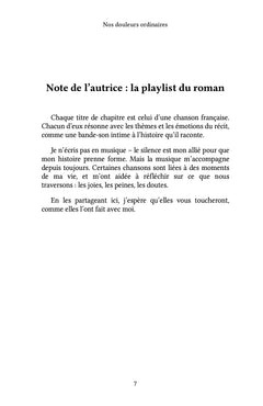 Nos douleurs ordinaires