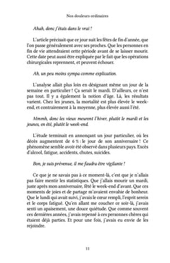 Nos douleurs ordinaires