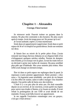Nos douleurs ordinaires
