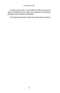 L'alchimie du vide