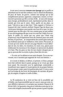 Comme une éponge