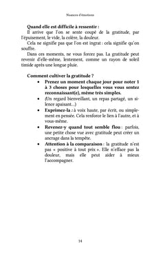 Nuances d'émotions