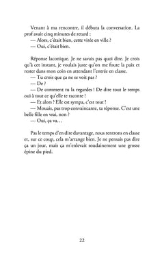 Dans tes yeux, ça se voit...