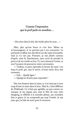 Dans tes yeux, ça se voit...